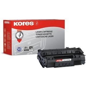 Kores Toner für hp LaserJet M125/M126, schwarz, PROMO Kapaztität: ca. 1.500 Seiten, mit Chip - 1 Stück (G2526SC) von Kores