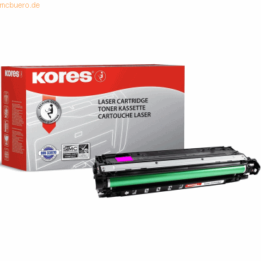 Kores Tonerkartusche kompatibel mit HP CE743A ca. 7300 Seiten magenta von Kores