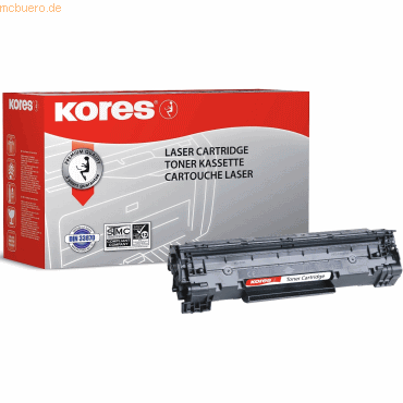 Kores Tonerkartusche kompatibel mit HP CF283A / 83A ca. 1500 Seiten sc von Kores