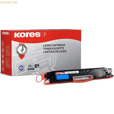 Kores Tonerkartusche kompatibel mit HP CF351A / 130A ca. 1000 Seiten c von Kores