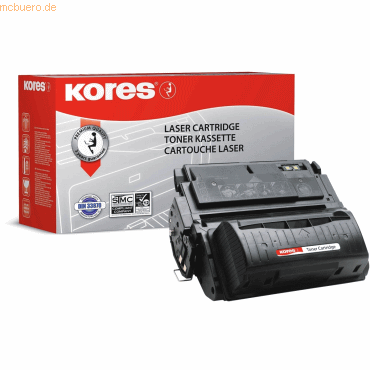 Kores Tonerkartusche kompatibel mit HP Q5942X ca. 20000 Seiten schwarz von Kores