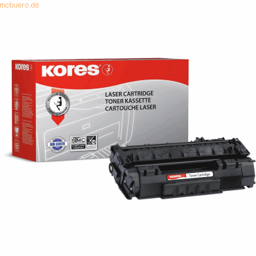 Kores Tonerkartusche kompatibel mit HP Q5949A ca. 2500 Seiten schwarz von Kores