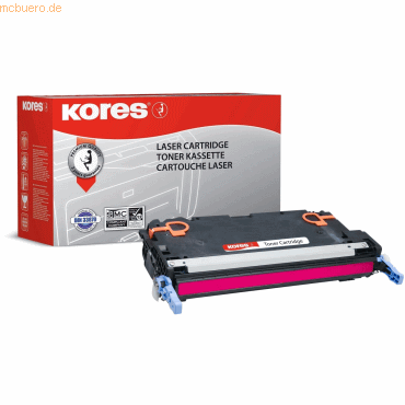 Kores Tonerkartusche kompatibel mit HP Q6473A ca. 4000 Seiten magenta von Kores