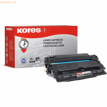 Kores Tonerkartusche kompatibel mit HP Q7516A ca. 12000 Seiten schwarz von Kores