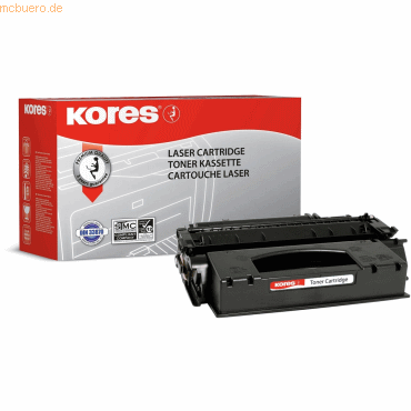Kores Tonerkartusche kompatibel mit HP Q7553X ca. 7000 Seiten schwarz von Kores