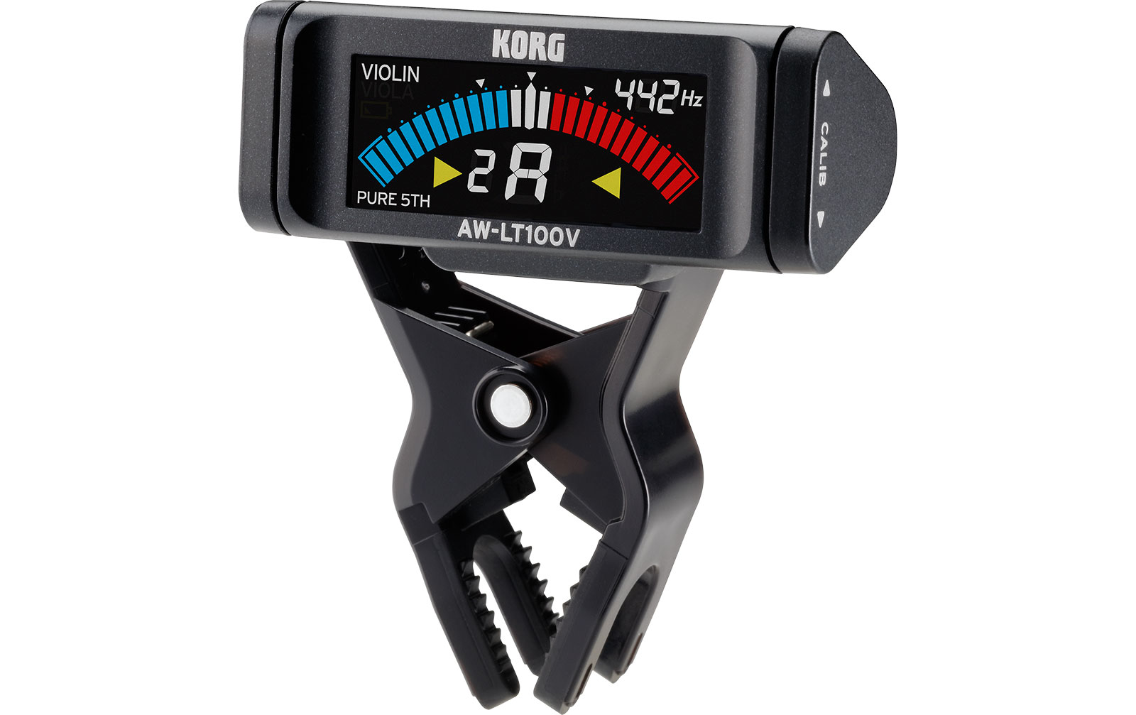 Korg AW-LT100 V Clip-On Tuner für Violine/Viola von Korg