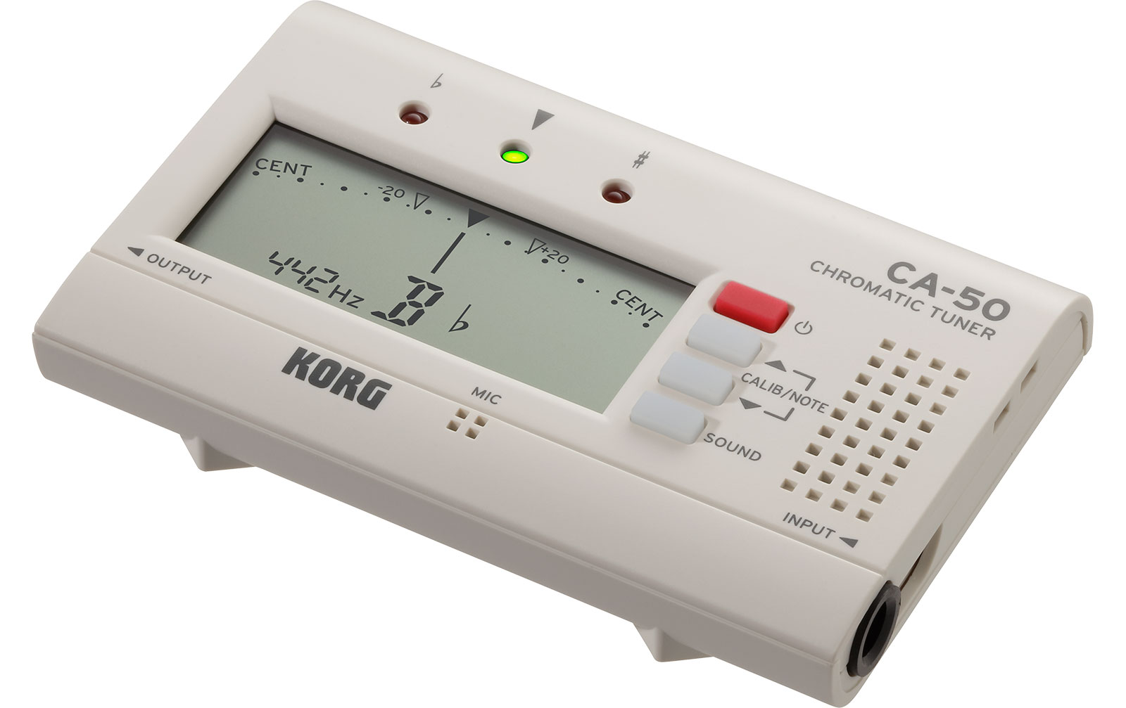 Korg CA-50 Tuner, weiß von Korg