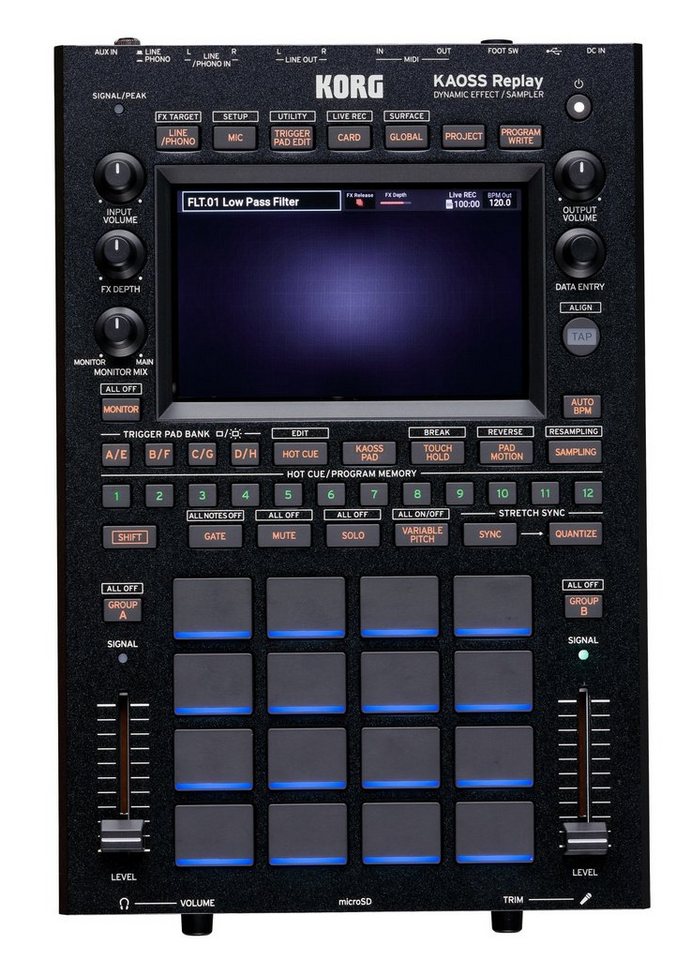 Korg DJ Controller Korg Kaoss Replay Korg DJ Controller Korg Kaoss Replay von Korg