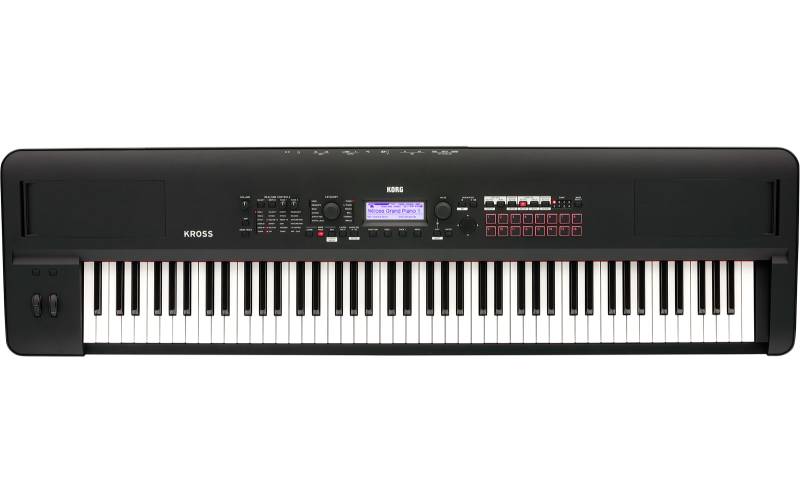 Korg KROSS2-88 Synthesizer, schwarz matt von Korg