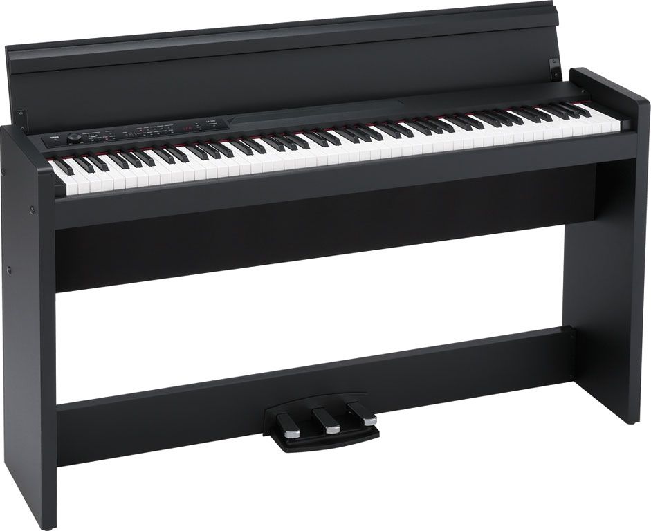 Korg LP-380 Digitalpiano mit USB-MIDI schwarz 88 Tasten von Korg