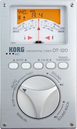 Korg OT 120 High End Chromatic Tuner Korg OT 120 High End Chromatic Tuner von Korg