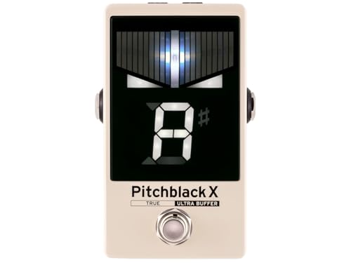 Korg Pitchblack X Serie – PB-X Chromatisches Pedal Stimmgerät – Creme Korg Pitchblack X Serie – PB-X Chromatisches Pedal Stimmgerät – Creme von Korg