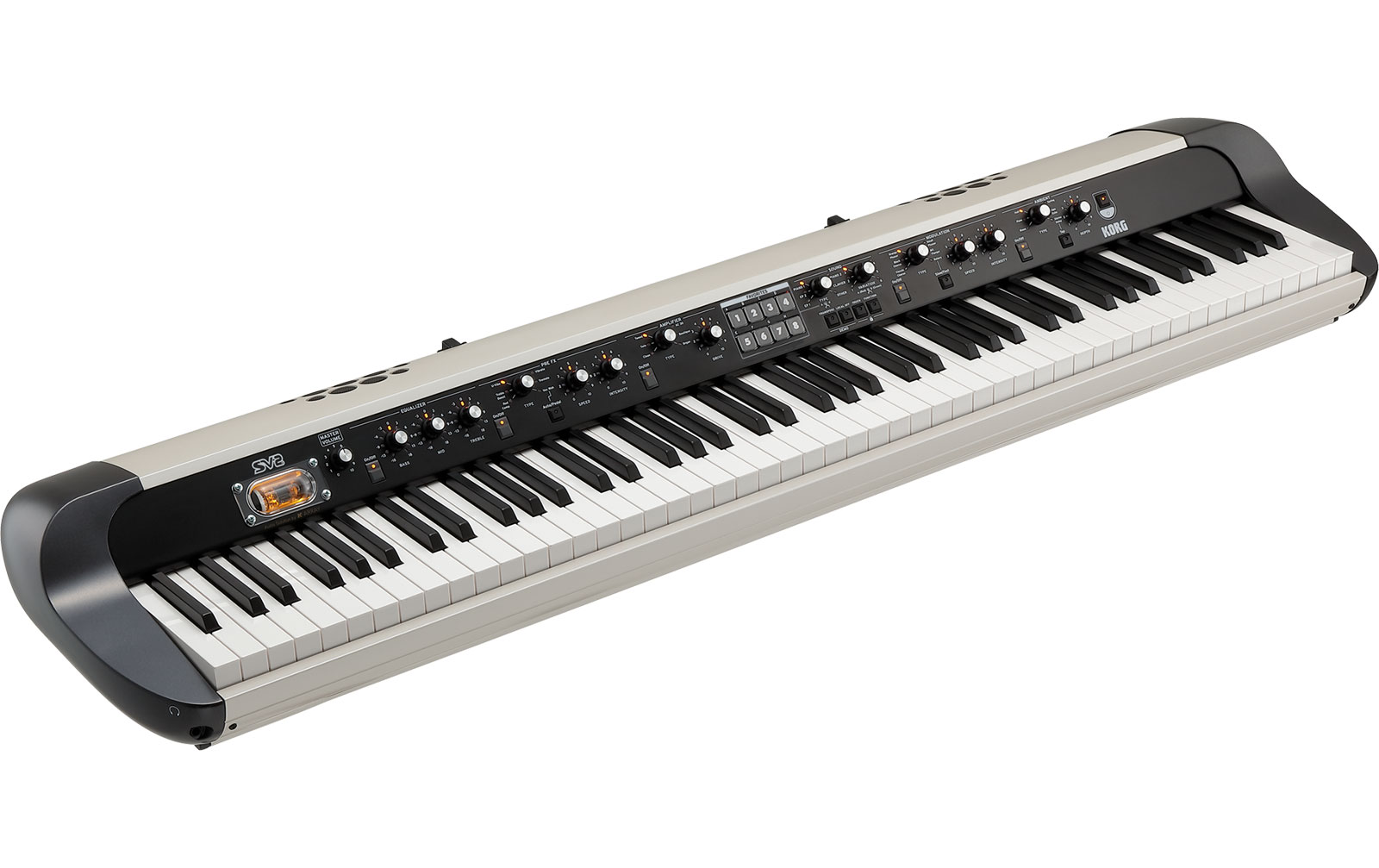 Korg SV2-88S Digitalpiano, weiß-metallic von Korg