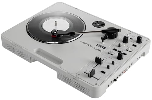 Korg – handytraxx play – Tragbarer DJ-Plattenspieler mit Lautsprecher und Digitalen Effekten Korg – handytraxx play – Tragbarer DJ-Plattenspieler mit Lautsprecher und Digitalen Effekten von Korg