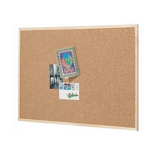 Kurk24 - Korkpinnwand - Holzrahmen - Holz, Pinboard, Pinwand, Korkplatten, Vision Board, Korkwand - 60 x 90 cm von Korkonline