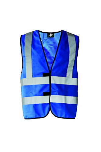 Funktionsweste - 4 Reflexstreifen KXVRRB5XL, royal blue, 5XL von Korntex