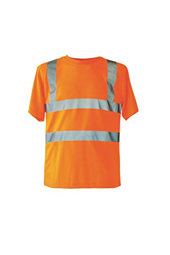 Korntex, Hi-Vis Broken Reflex Polo-Shirt Warn-T-Shirt "Manchester", 5XL von Korntex