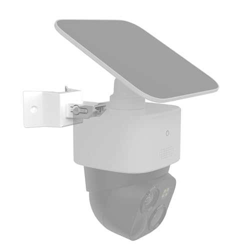 Koroao Eckhalterung für Eufy Security SoloCam S340, Solarmodul-Sicherheitskamera (weiß) von Koroao