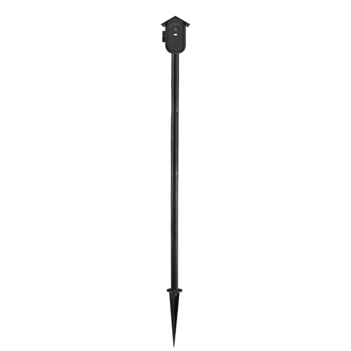 Koroao Sicherheitskamera-Erdspieß, robuste Standhalterung mit Silikon-Abdeckung für Arlo Essential XL Kamera (2. Generation), Outdoor-Sicherheitskamera, verstellbare Halterung, Schwarz von Koroao