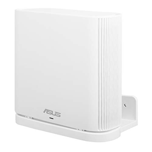 Koroao Wandhalterung Halterung für ASUS ZenWiFi AX Whole-Home Tri-Band Mesh WiFi 6 System (XT8)(CT8) AC300, Aufhänger Ständer mit Kompatibel (1 Stück, weiß) von Koroao