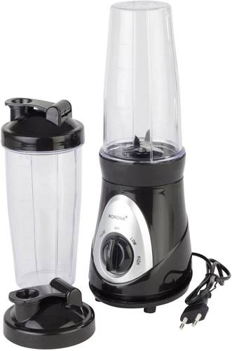 Korona 24200 Smoothie-Maker 300W Schwarz, Silber von Korona