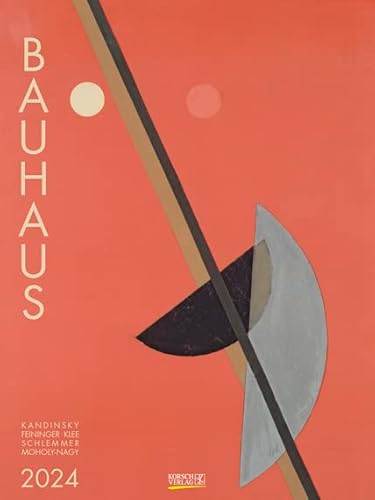 Bauhaus - Kalender 2024 - Gallery-Format - Korsch-Verlag - Kunstkalender - 48 cm x 64 cm von Korsch Verlag