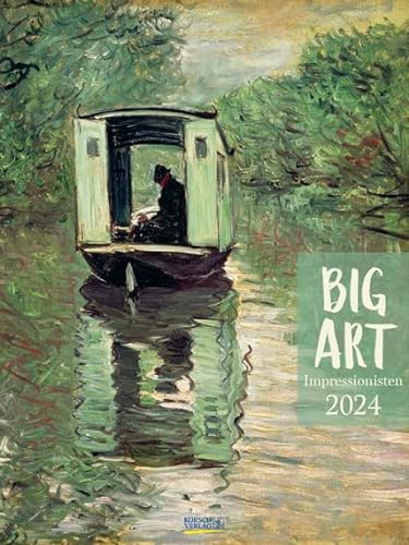 Big Art Impressionisten - Kalender 2024 - Gallery-Format - Korsch-Verlag - Kunstkalender - 48 cm x 64 cm von Korsch Verlag