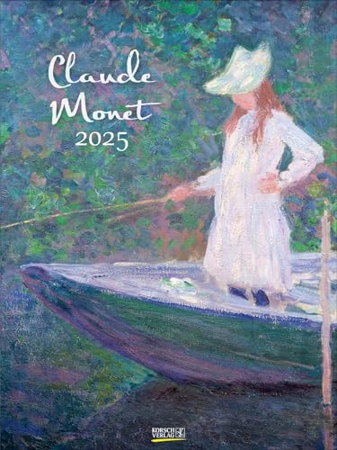 Claude Monet 2025: Großer Kunstkalender. Edler Wandkalender mit den besten Werken des Künstlers. Impressionismus. Kunst Gallery Format: 48 x 64 cm. von Korsch Verlag