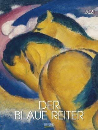 Der blaue Reiter - Kalender 2021 - Gallery-Format - Korsch-Verlag - Kunstkalender - 47,7 cm x 63,7 cm von Korsch Verlag