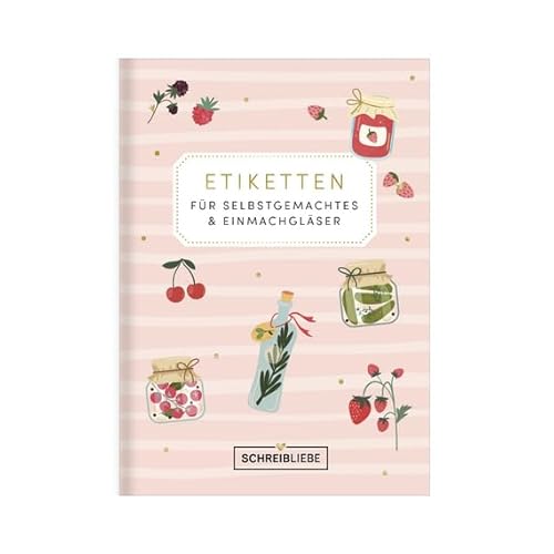 Korsch Verlag Etikettenbuch für Selbstgemachtes - Alltagshelfer - A6 vegan - 10,5 cm x 14,8 cm - SchreibLiebe Korsch Verlag Etikettenbuch für Selbstgemachtes - Alltagshelfer - A6 vegan - 10,5 cm x 14,8 cm - SchreibLiebe von Korsch Verlag