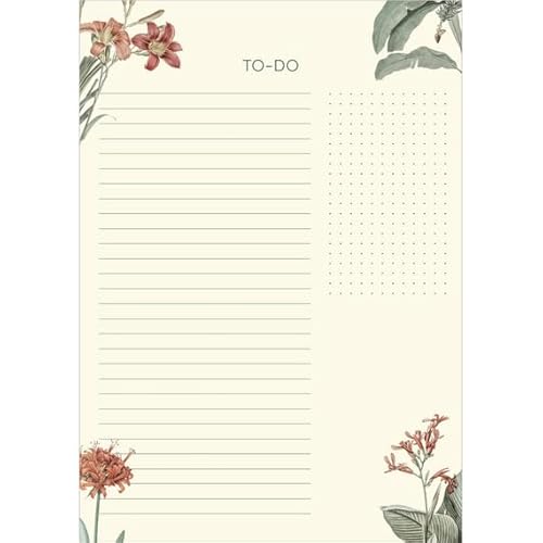 Korsch Verlag To-do Block Paradise A5 Block liniert, Zettel zum Abreißen - vegan - 50 Blätter - 14,8 cm x 21 cm - SchreibLiebe Korsch Verlag To-do Block Paradise A5 Block liniert, Zettel zum Abreißen - vegan - 50 Blätter - 14,8 cm x 21 cm - SchreibLiebe von Korsch Verlag