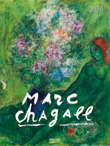 Marc Chagall - Kalender 2024 - Gallery-Format - Korsch-Verlag - Kunstkalender - 48 cm x 64 cm von Korsch Verlag