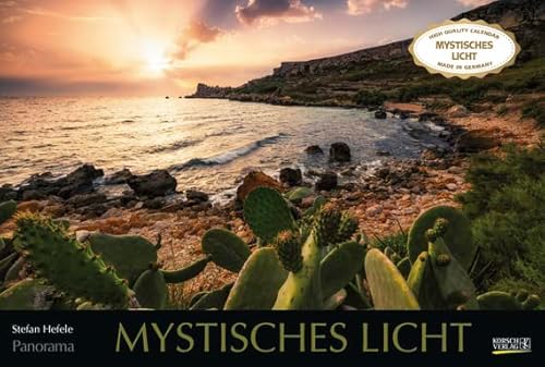 Mystisches Licht - Kalender 2024 - Stefan Hefele - Panorama-Format - Korsch-Verlag - Fotokalender - Fotokunst - 58 cm x 39 cm von Korsch Verlag