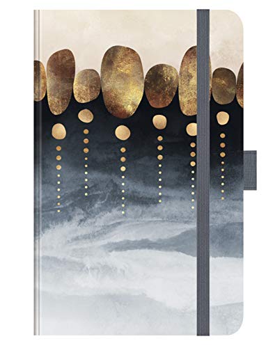 Premium Timer Small "Natural Abstraction" 2022: Buchkalender - Terminplaner mit hochwertiger Folienveredelung und Prägung. 9 x 14 cm von Korsch Verlag
