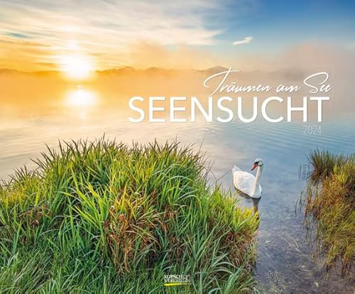 Seensucht, Träumen am See - Kalender 2024 - Art-Format - Korsch-Verlag - Fotokalender Fotokunst - 55 cm x 45,5 cm von Korsch Verlag