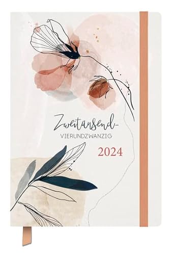 Terminkalender Classic Timer Blütenzauber - Kalender 2024 - Korsch-Verlag - Eine Woche auf zwei Seiten - Terminplaner - 13 cm x 18,5 cm von Korsch Verlag