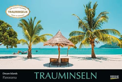 Trauminseln - Kalender 2024 - Panorama-Format - Korsch-Verlag - Fotokalender - Fotokunst - 58 cm x 39 cm von Korsch Verlag