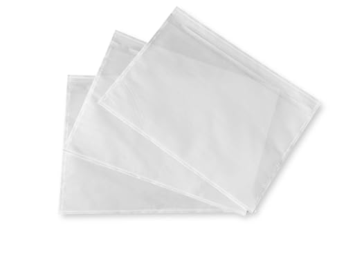 Kortpack - Selbstklebende Lieferscheintaschen A5 Ohne Aufdruck - 225x165mm - 1000 Stuck - Transparent - Wasser- und Reißfes von Kortpack