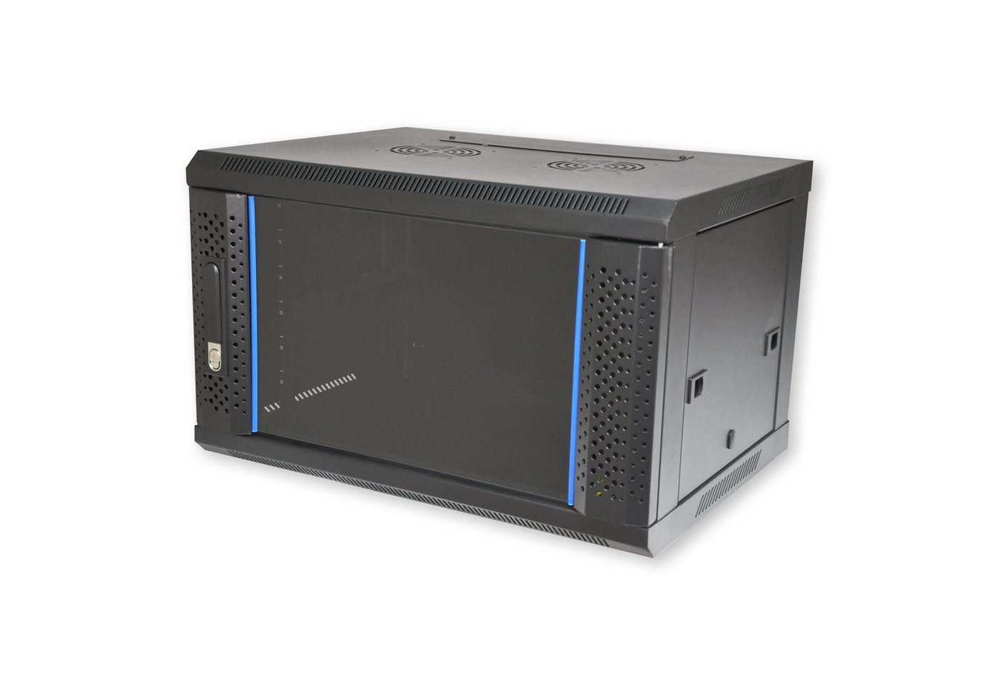 Koscom Serverschrank Netzwerkschrank Eleganz 6HE Wandmontage 600x450x370mm (BxTxH) von Koscom