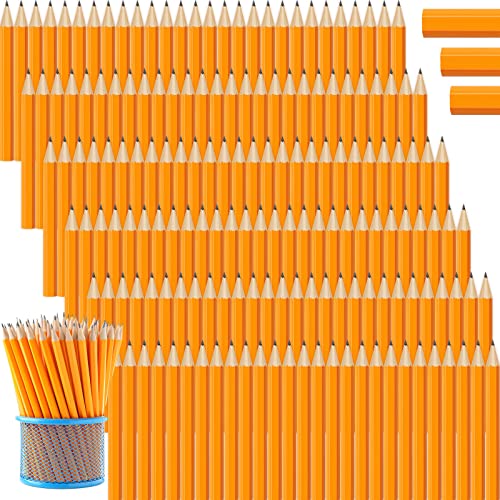 Kosiz 1000 Stück 8,9 cm Golf-Bleistifte, HB, Gelb, Halbbleistifte, sechseckig, vorgespitzt, kleine Bleistifte für Kindergarten, Kinder, Studenten, Erwachsene Kosiz 1000 Stück 8,9 cm Golf-Bleistifte, HB, Gelb, Halbbleistifte, sechseckig, vorgespitzt, kleine Bleistifte für Kindergarten, Kinder, Studenten, Erwachsene von Kosiz
