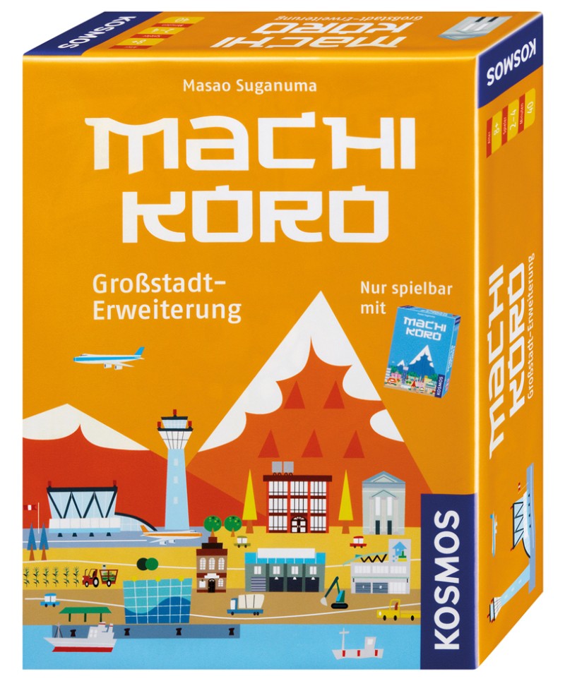 Machi Koro: Großstadt Erweiterung (1. Erweiterung) von Kosmos Verlags-GmbH & Co