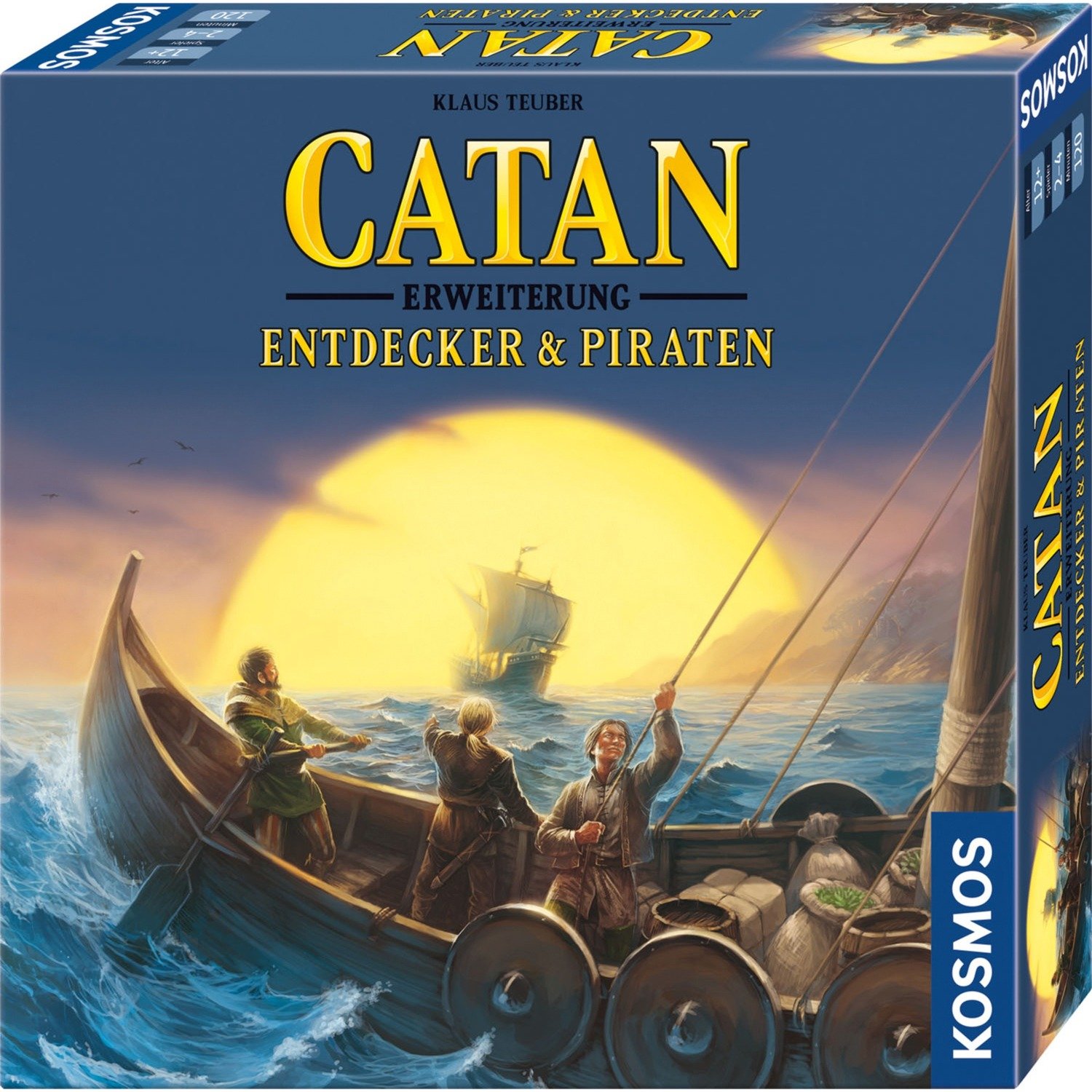 CATAN - Entdecker & Piraten, Brettspiel von Kosmos