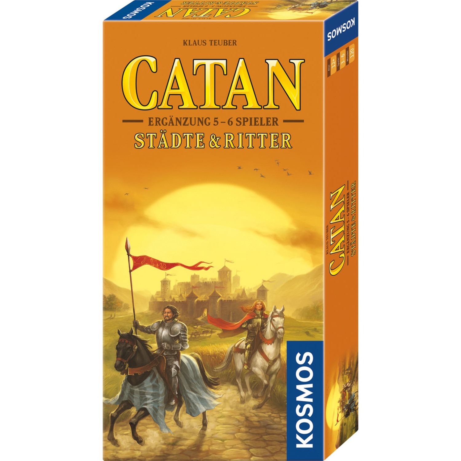 CATAN - Städte & Ritter Ergänzung 5-6 Spieler, Brettspiel von Kosmos