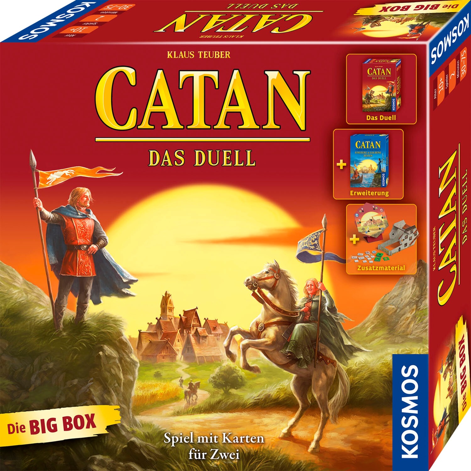 Catan - Das Duell Big Box, Kartenspiel von Kosmos