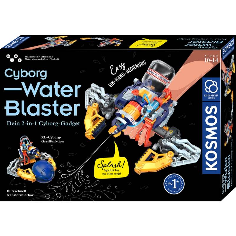 Cyborg Water-Blaster, Experimentierkasten von Kosmos