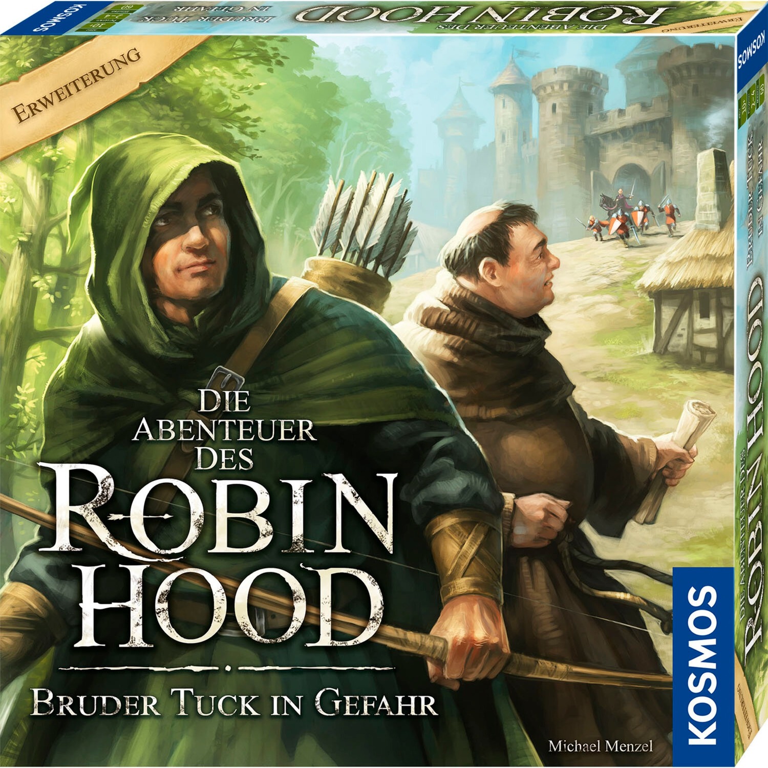 Die Abenteuer des Robin Hood - Bruder Tuck in Gefahr, Brettspiel von Kosmos