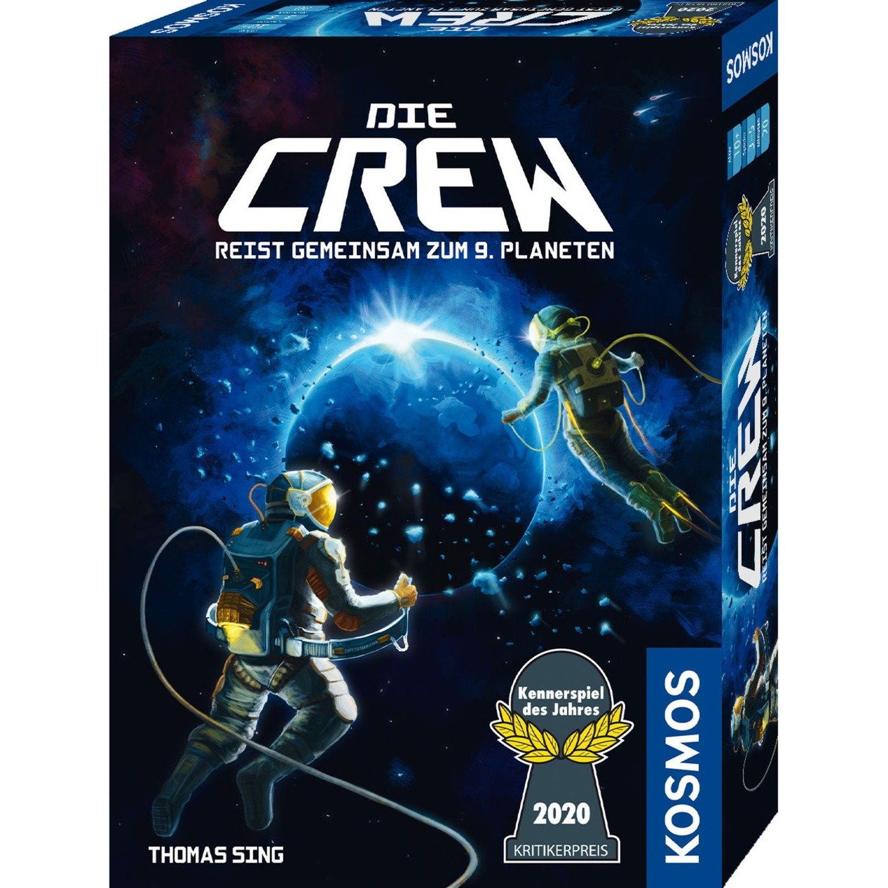 Die Crew - Auf der Suche nach dem 9. Planeten, Kartenspiel von Kosmos