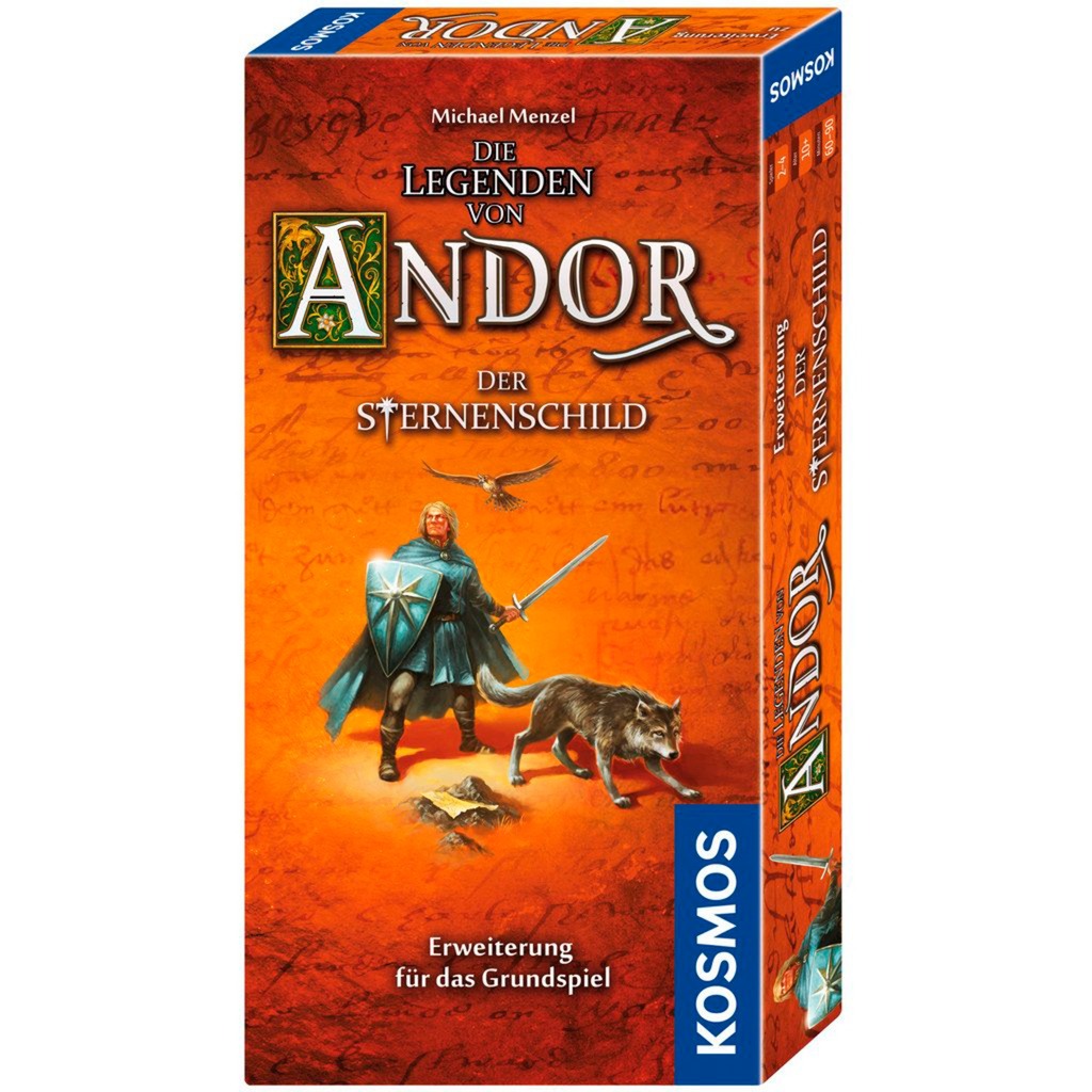 Die Legenden von Andor - Der Sternenschild, Brettspiel von Kosmos