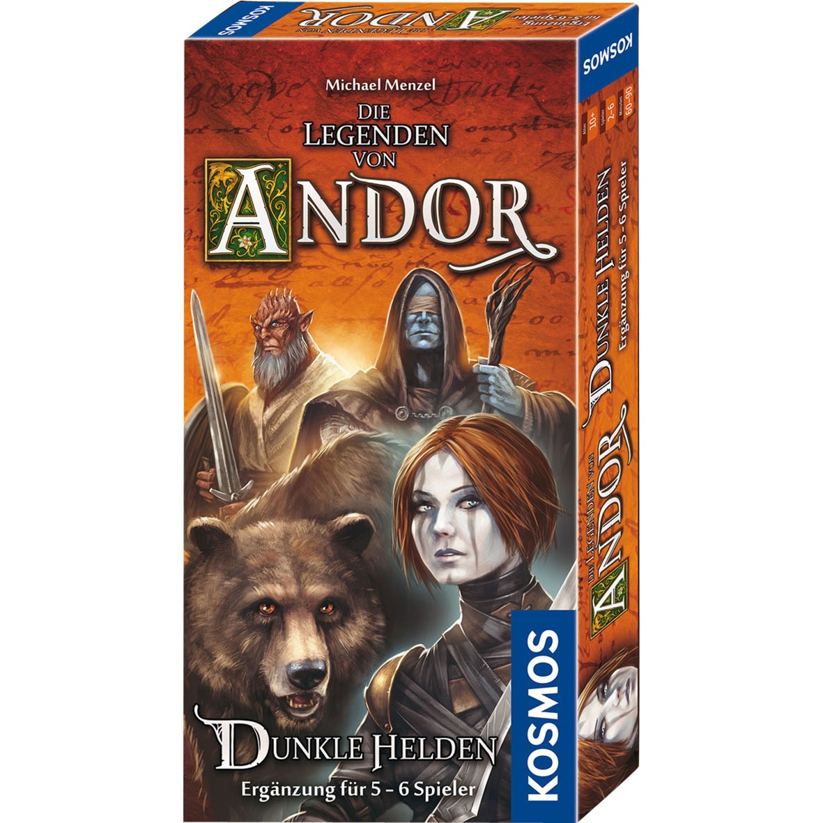 Die Legenden von Andor - Dunkle Helden, Brettspiel von Kosmos