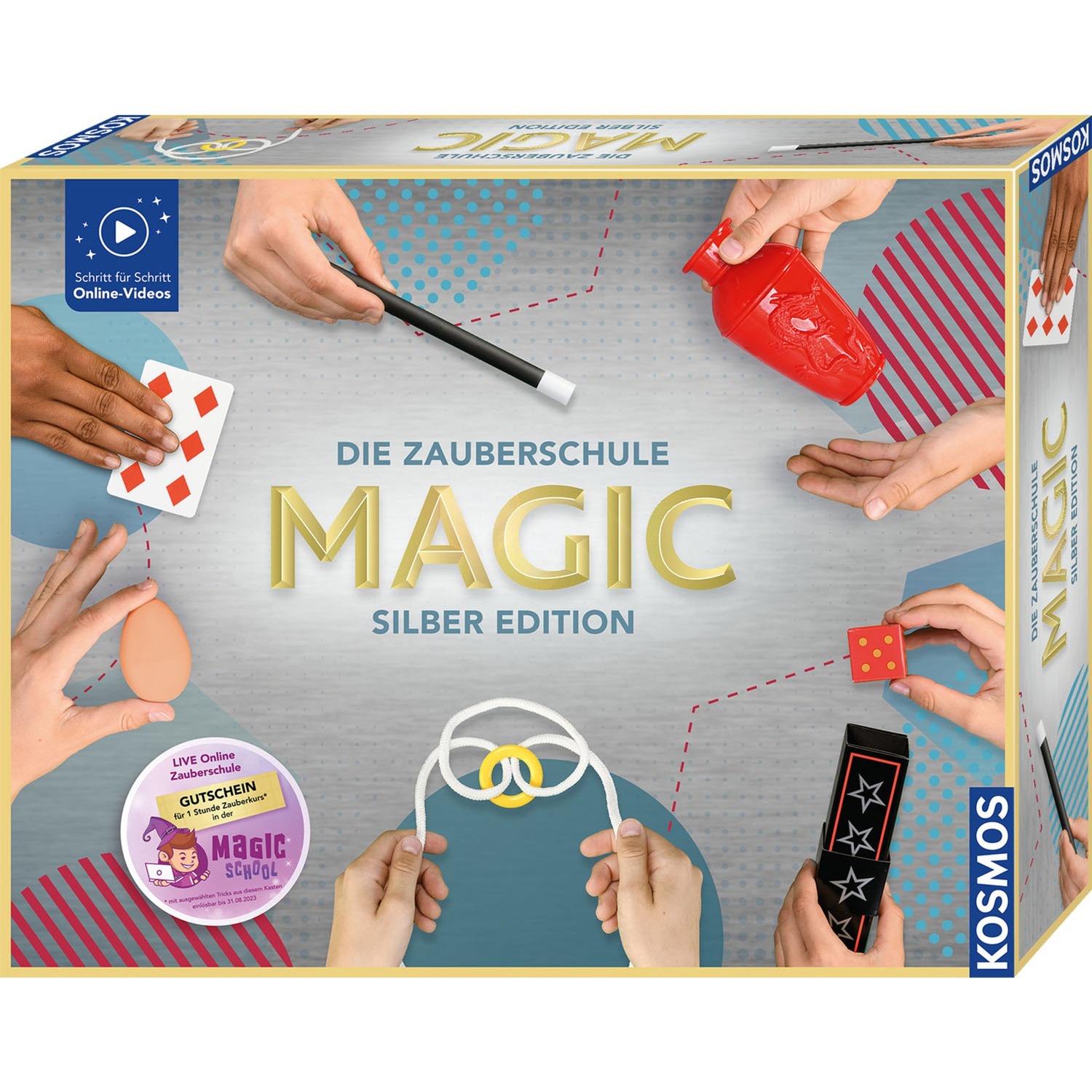 Die Zauberschule Magic - Silber Edition, Zauberkasten von Kosmos